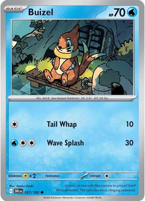 Destined Rivals Buizel #57/182